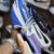 BLUE WHITE MULTI